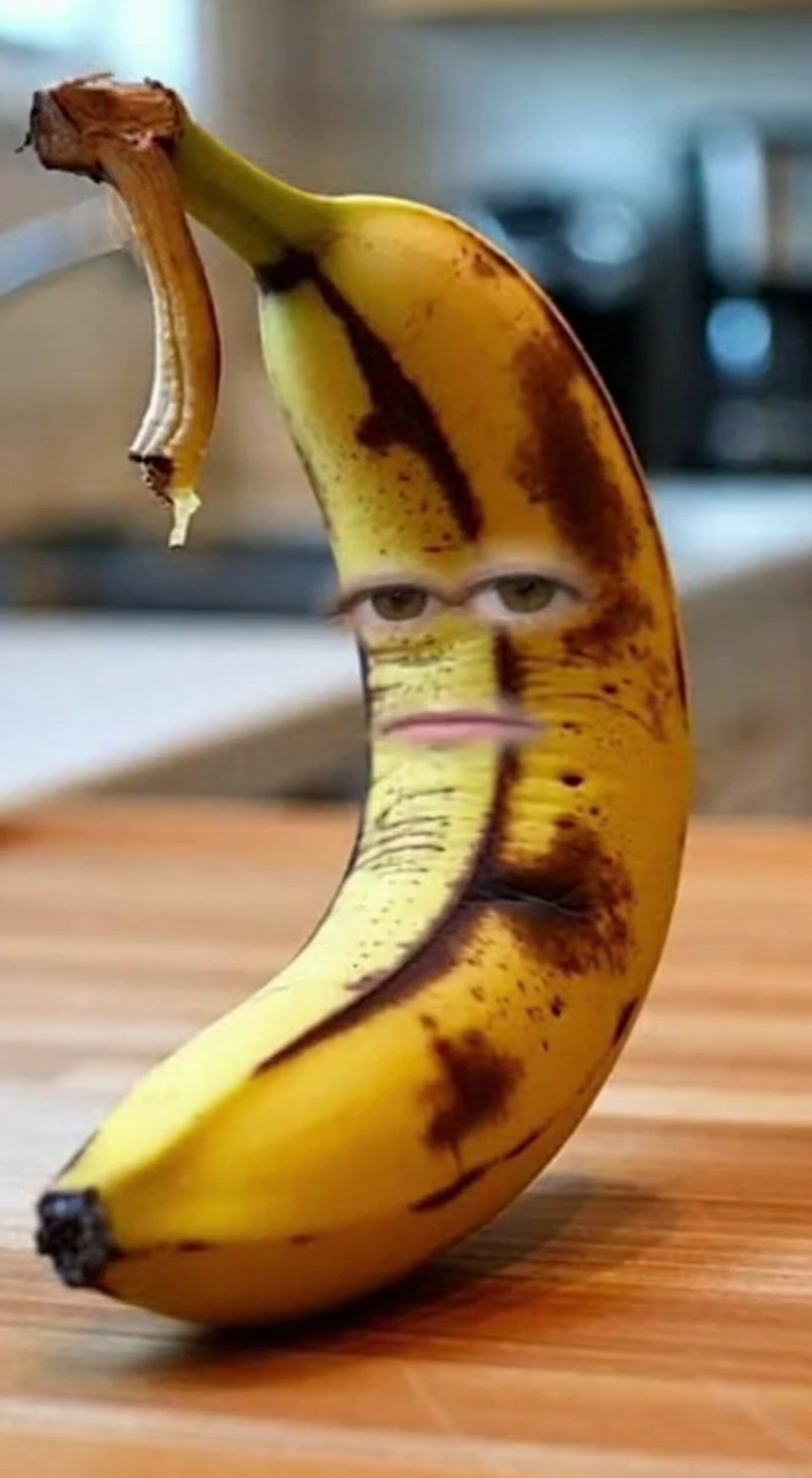Hyper Realistic Enraged Banana Rants in Dark Messy Room with Intense Sarcasm and Rage
